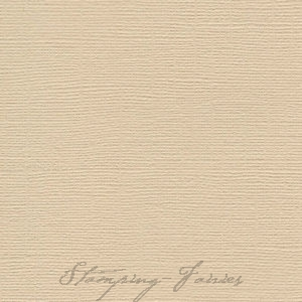 Bazzill Leinenstruktur CS "Vanilla"